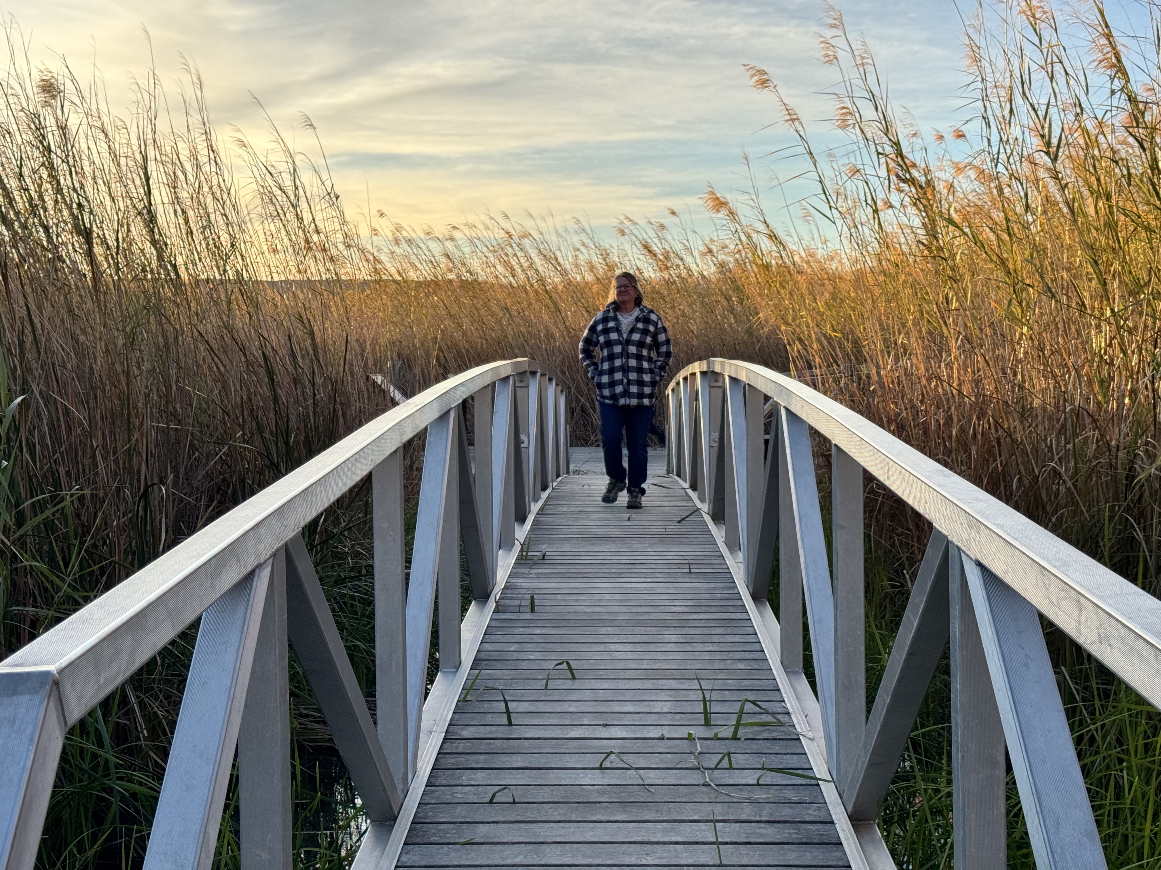 Sunset over the Rio Grande Valley