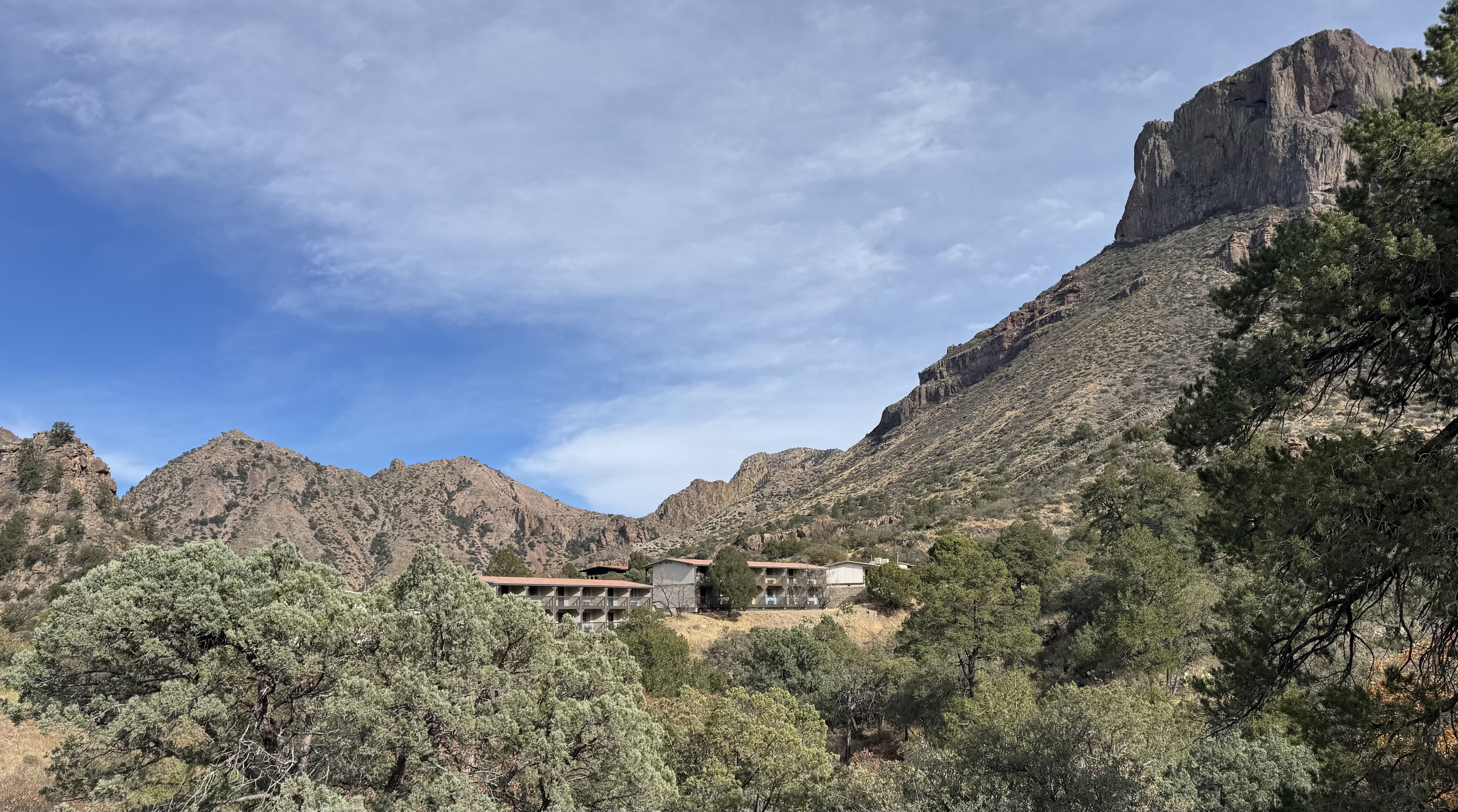 Views across Chisos Basin
