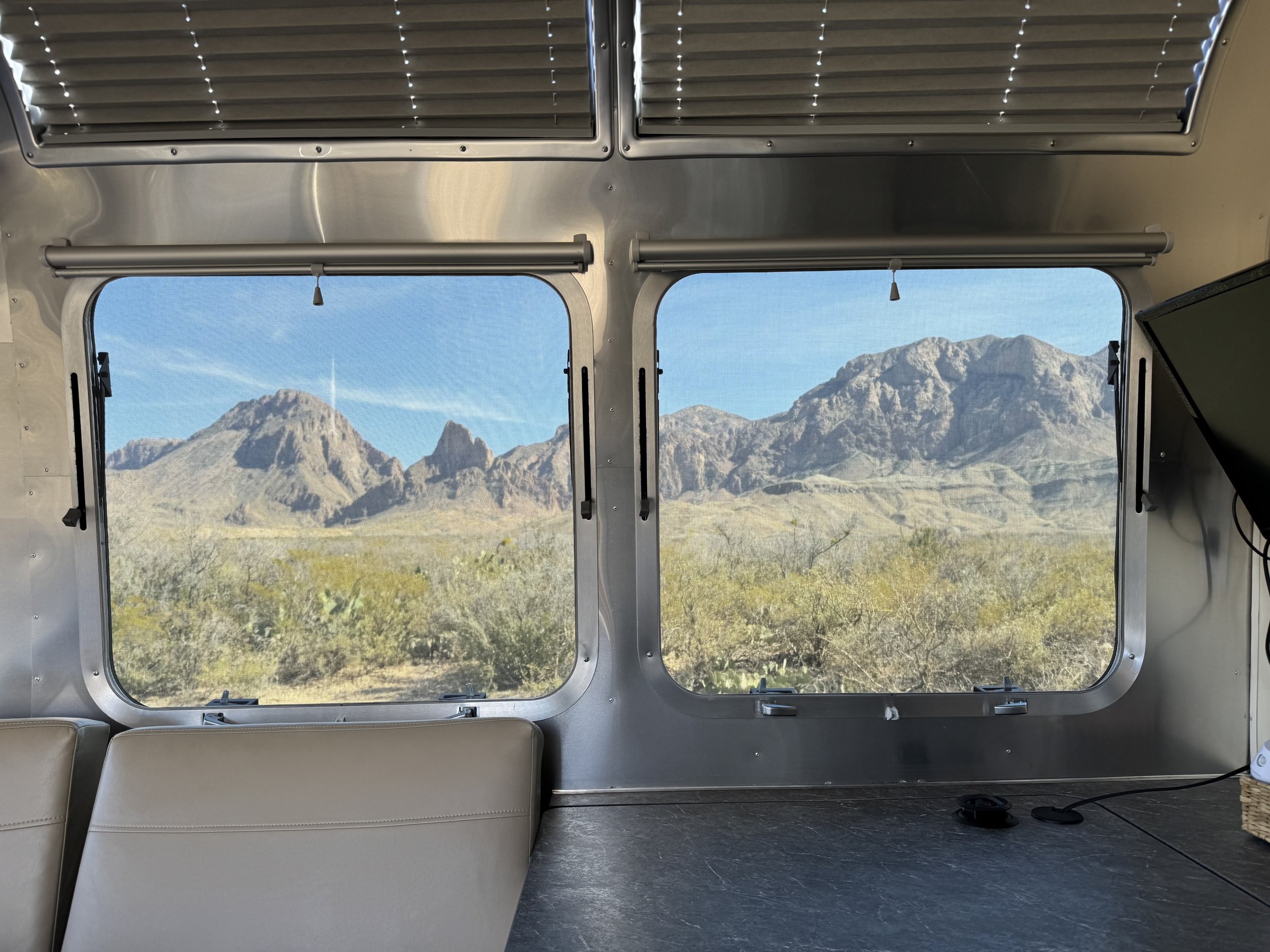 Chisos Mountains along the Ross Maxwell Scenic Drive