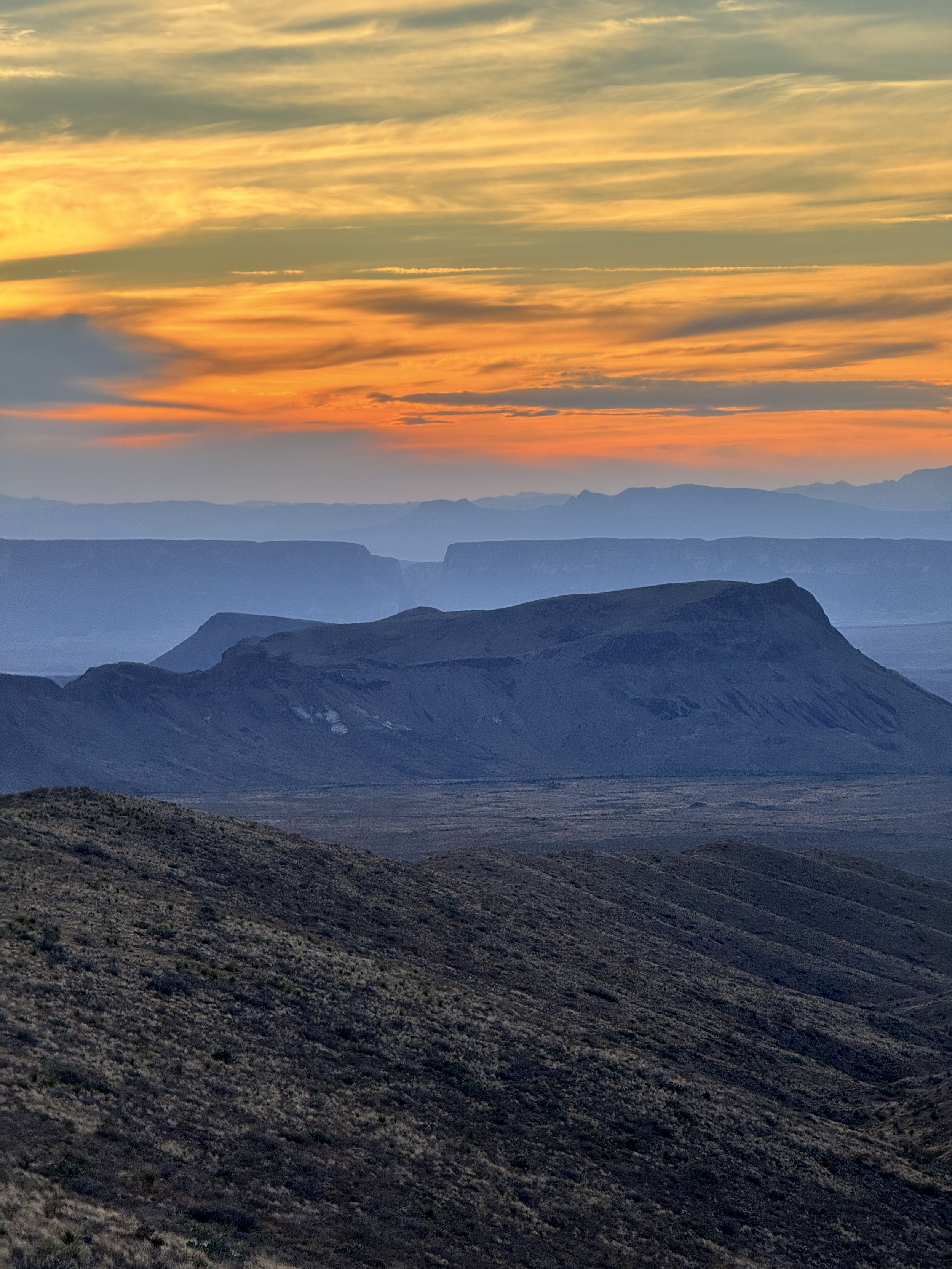 Big Bend sunset