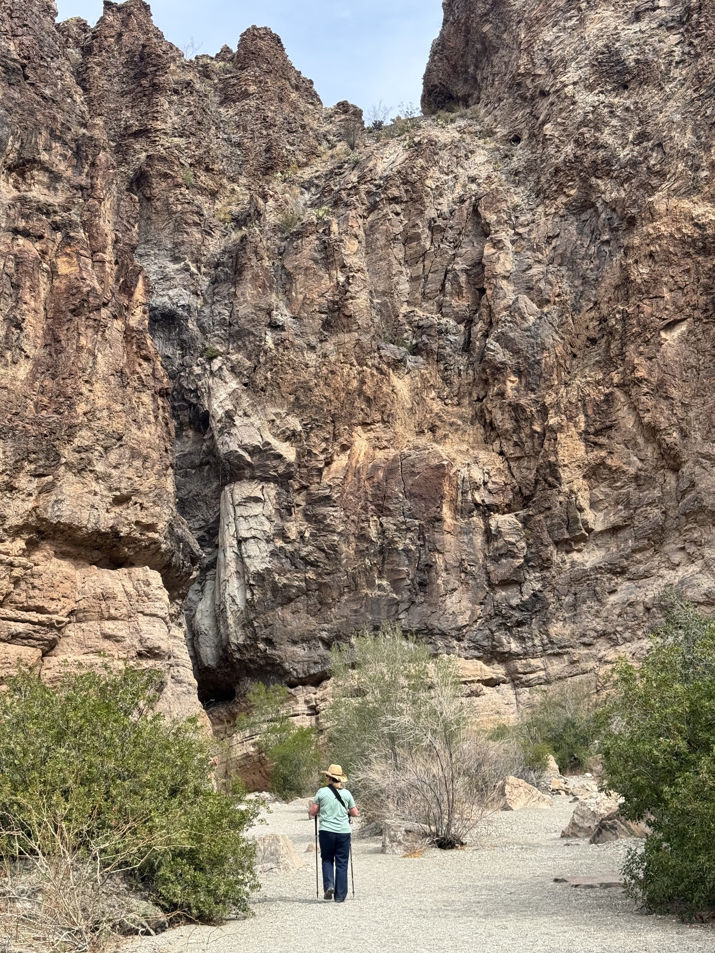 Lower Burro Mesa Pouroff Trail