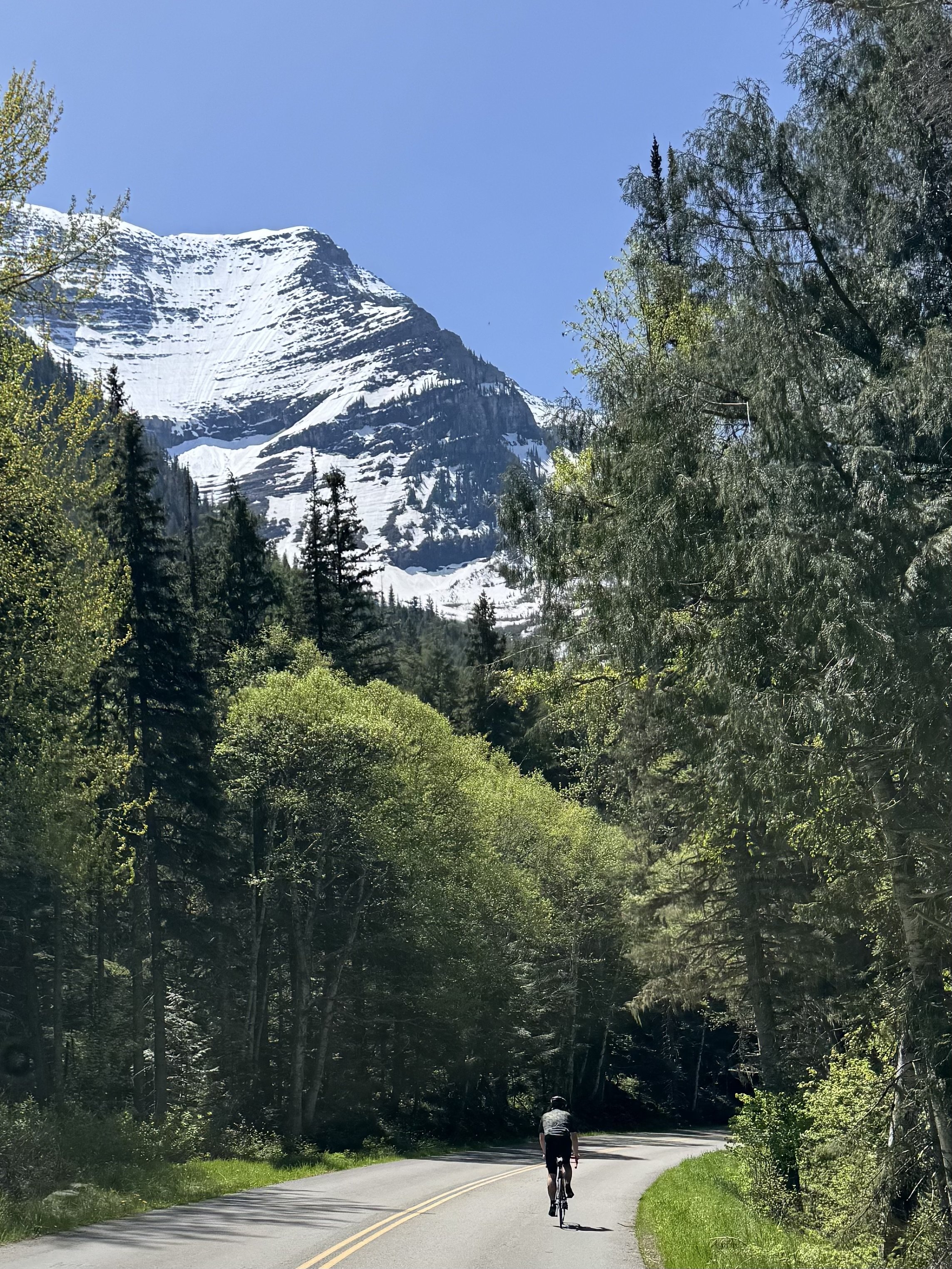 Views along Going-to-the-Sun Road
