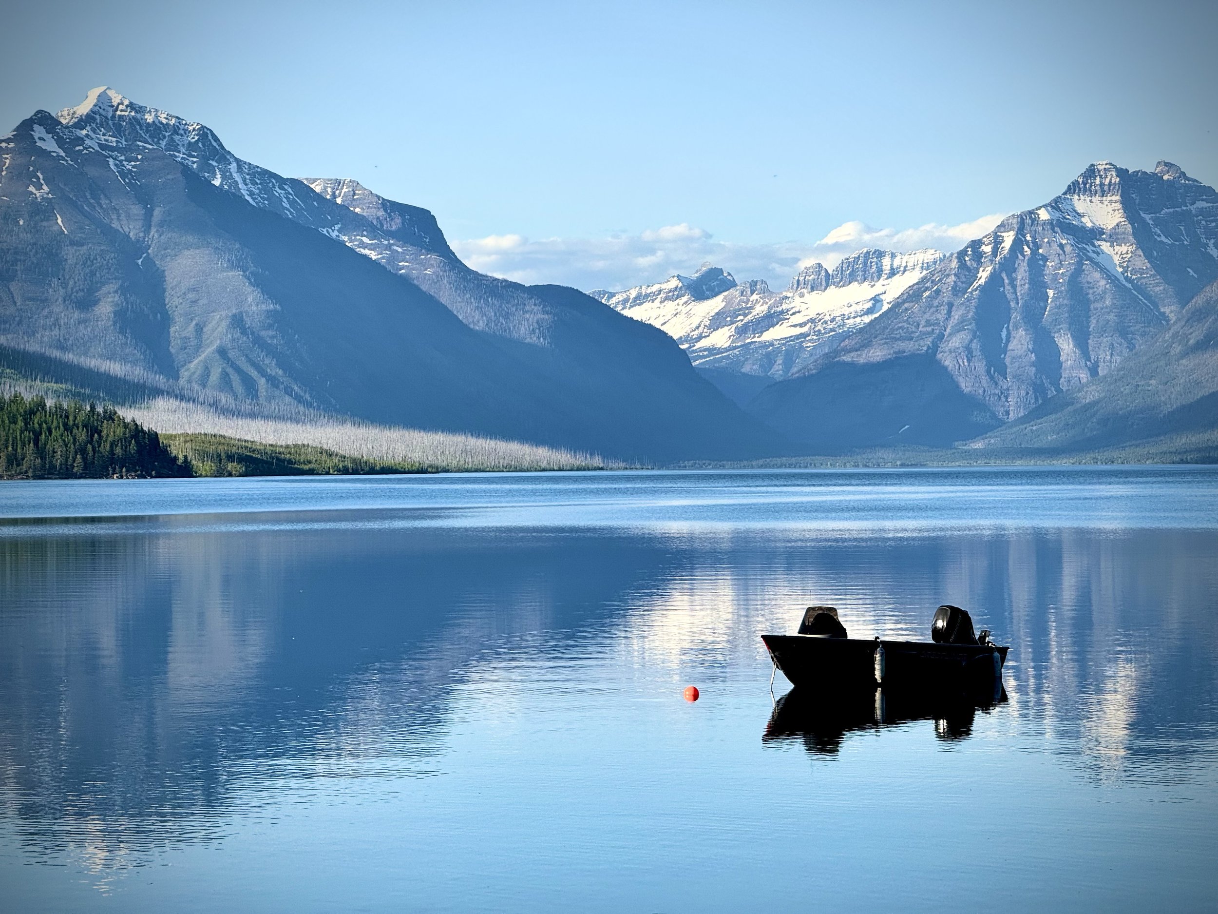 Scenic view at Glacier National Park