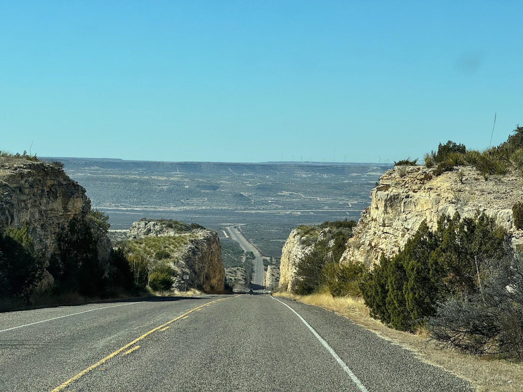Heading west toward Big Bend