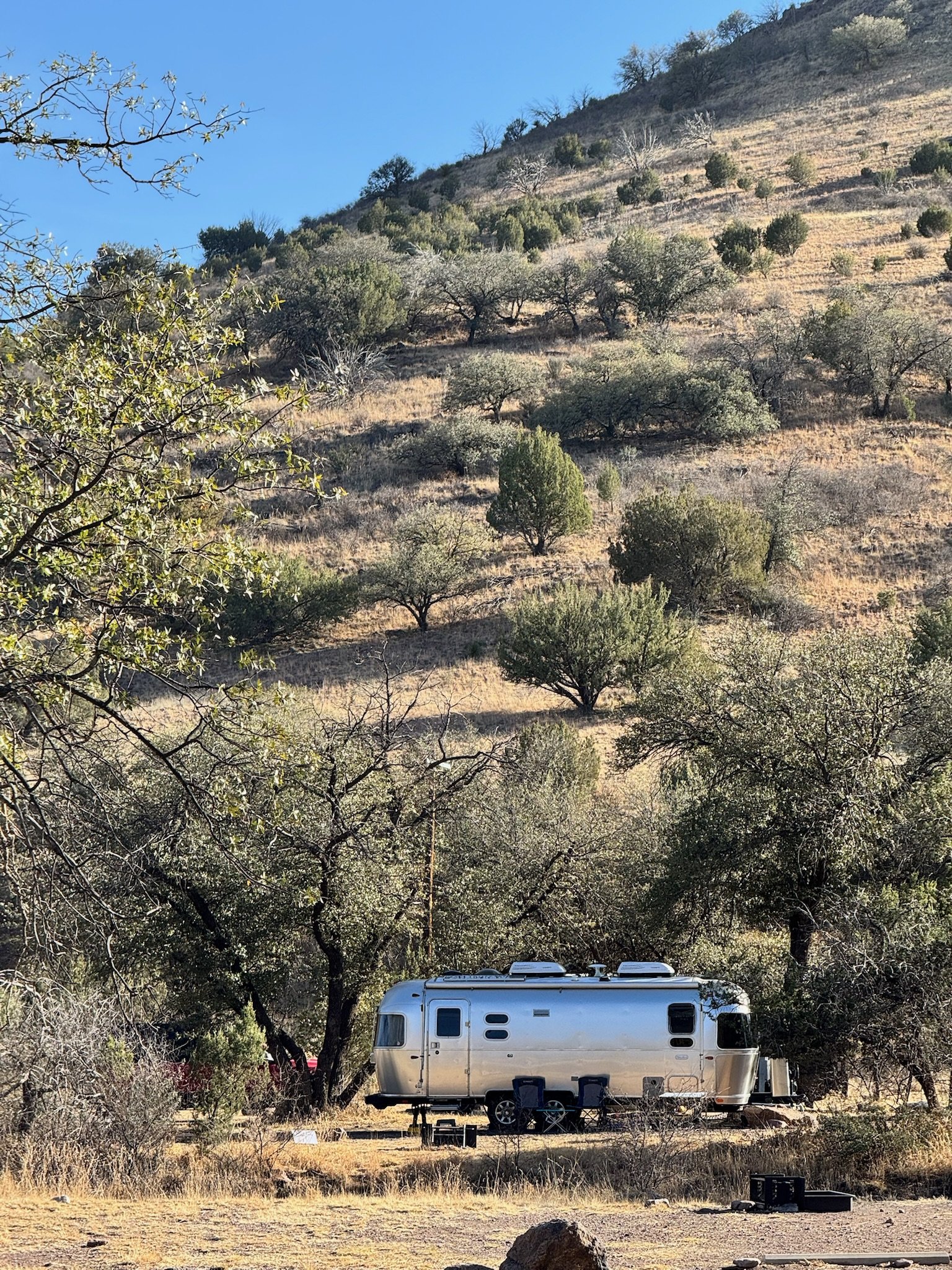 Campsite at Davis Mountains State Park